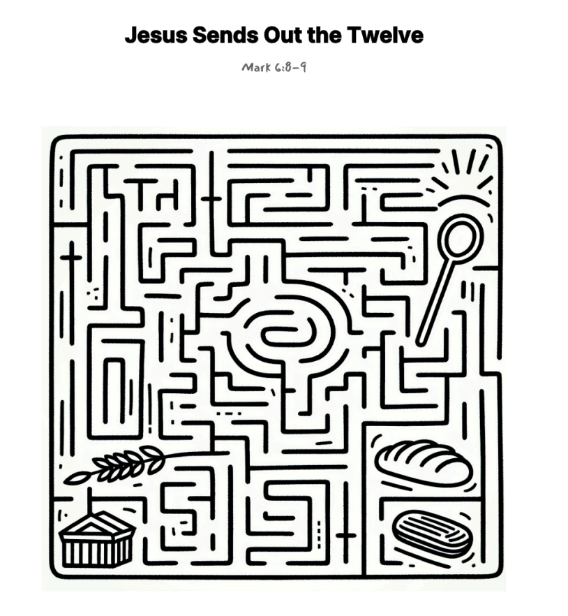 Jesus Sends Out the Twelve